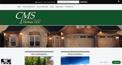 Desktop Screenshot of cmshomesllc.com